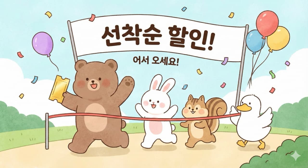 선착순 특가 할인