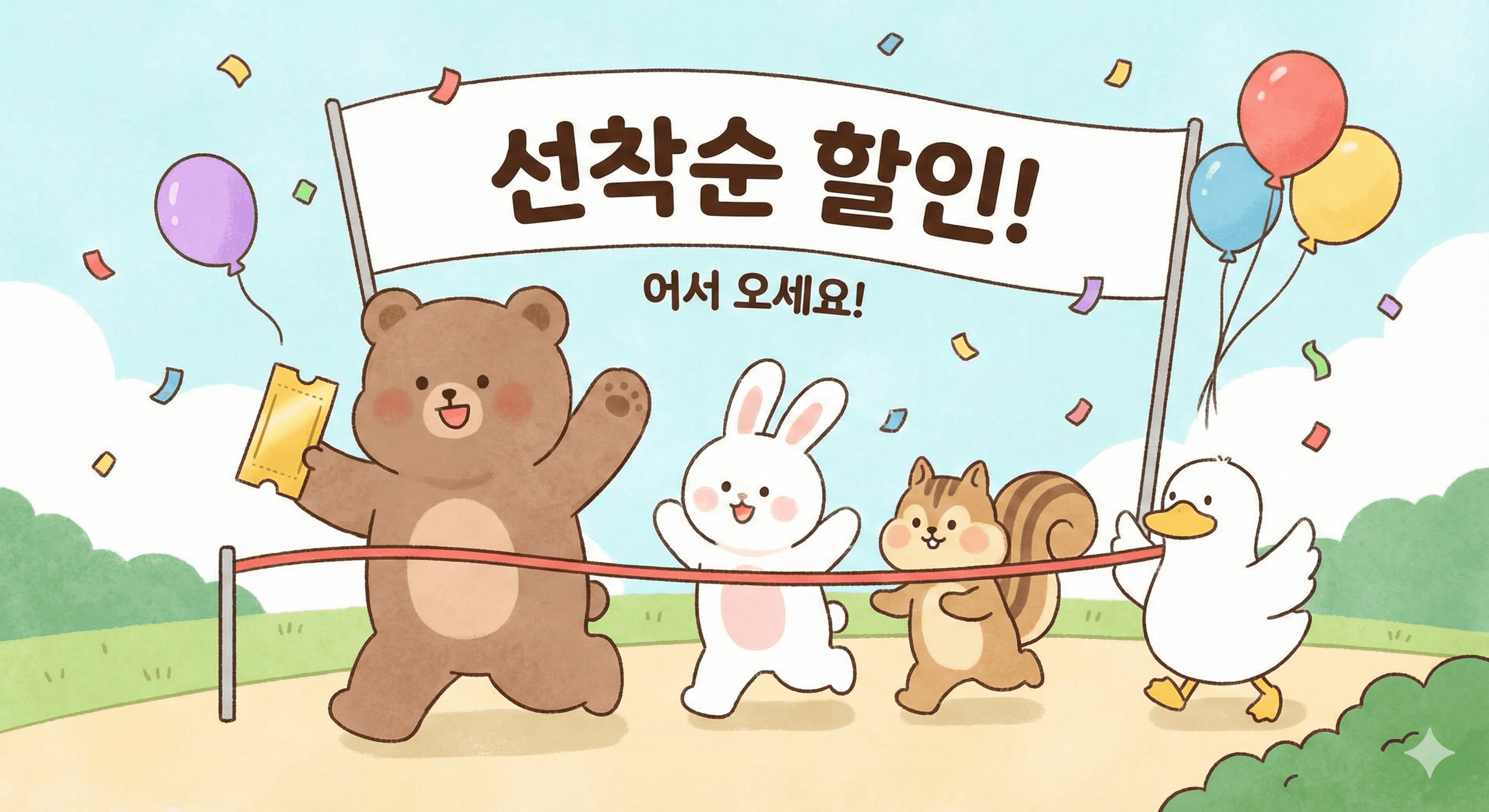 선착순 특가 할인